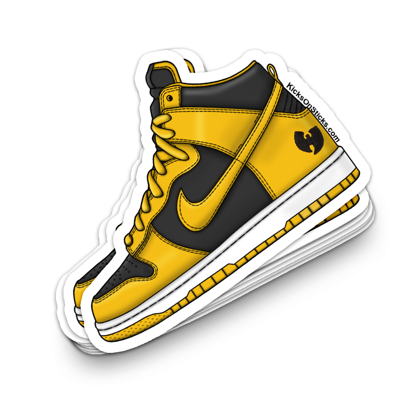 Dunk High "Wutang" Sneaker Sticker
