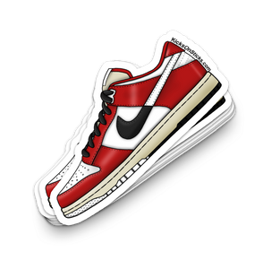 Dunk Low "Chicago Split" Sneaker Sticker