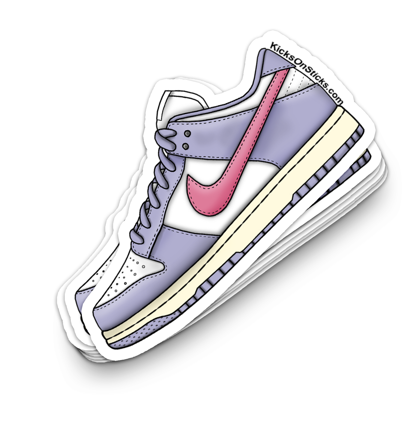 Dunk Low "Indigo Haze" Sneaker Sticker