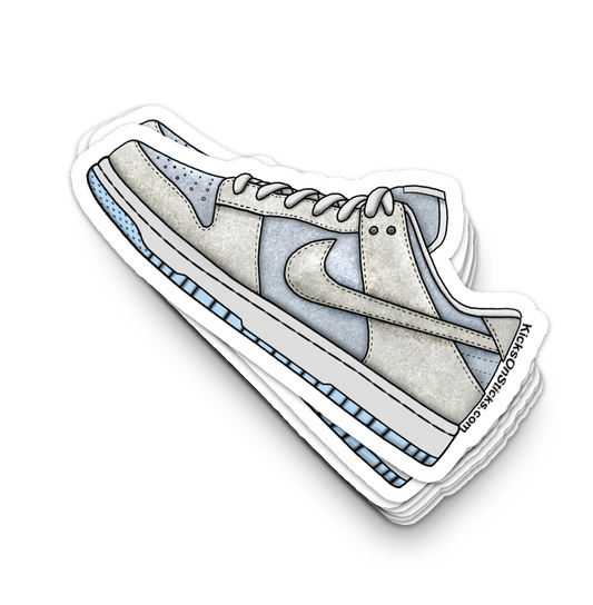 Dunk Low "Light Armory Blue Photo Dust" Sneaker Sticker