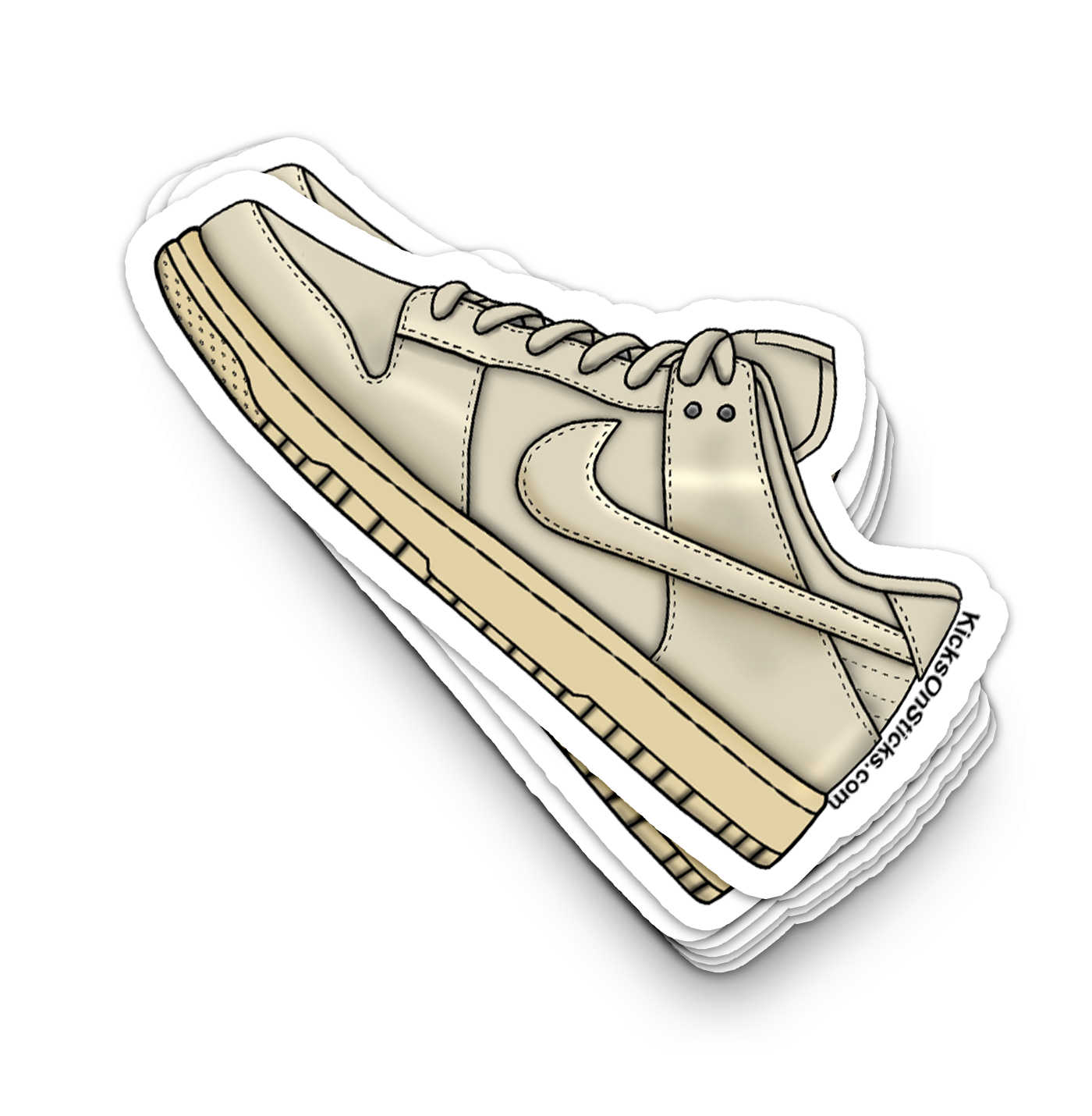 Dunk Low "Light Orewood Brown" Sneaker Sticker