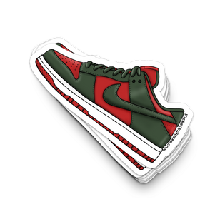 Dunk Low "Mystic Red Cargo" Sneaker Sticker