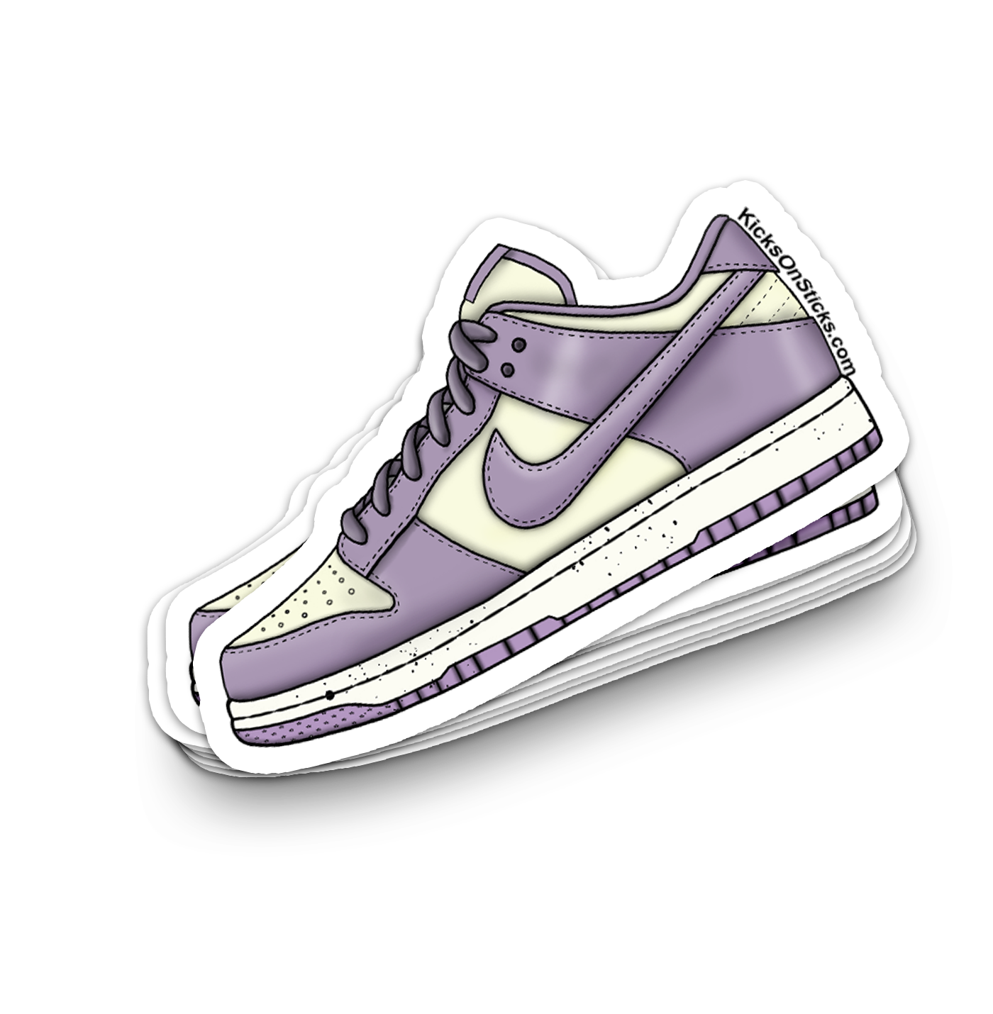 Dunk Low "Next Nature Daybreak" Sneaker Sticker