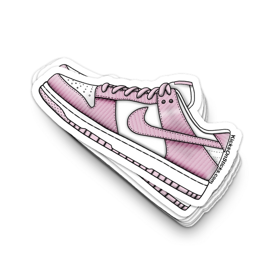Dunk Low "Pink Corduroy" Sneaker Sticker