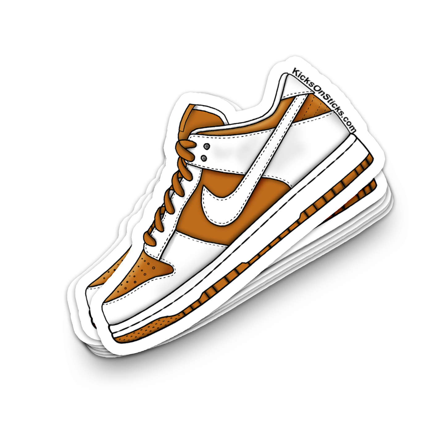 Dunk Low "Reverse Curry" Sneaker Sticker