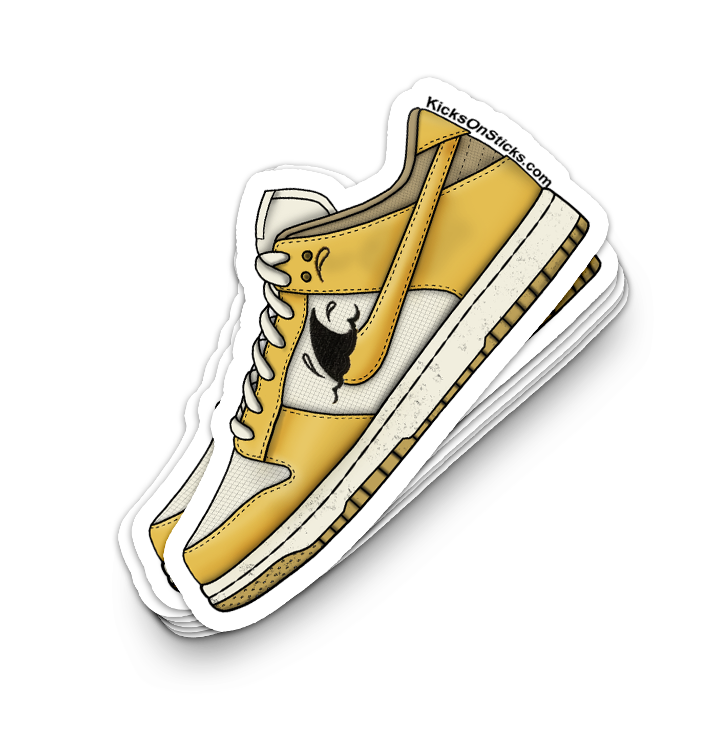 Dunk Low "Sun Club Wheat Grass" Sneaker Sticker