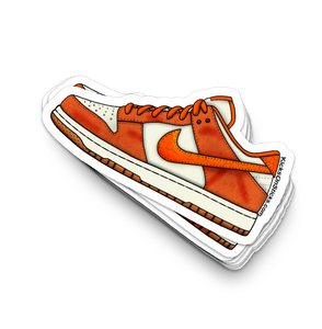 Dunk Low "Total Orange" Sneaker Sticker