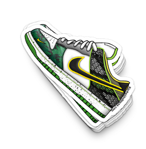 Dunk Low "What The Duck Away" Sneaker Sticker