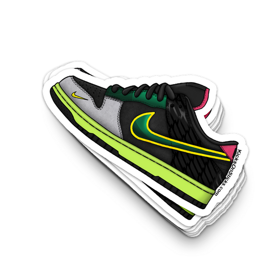 Dunk Low "What The Duck Home" Sneaker Sticker
