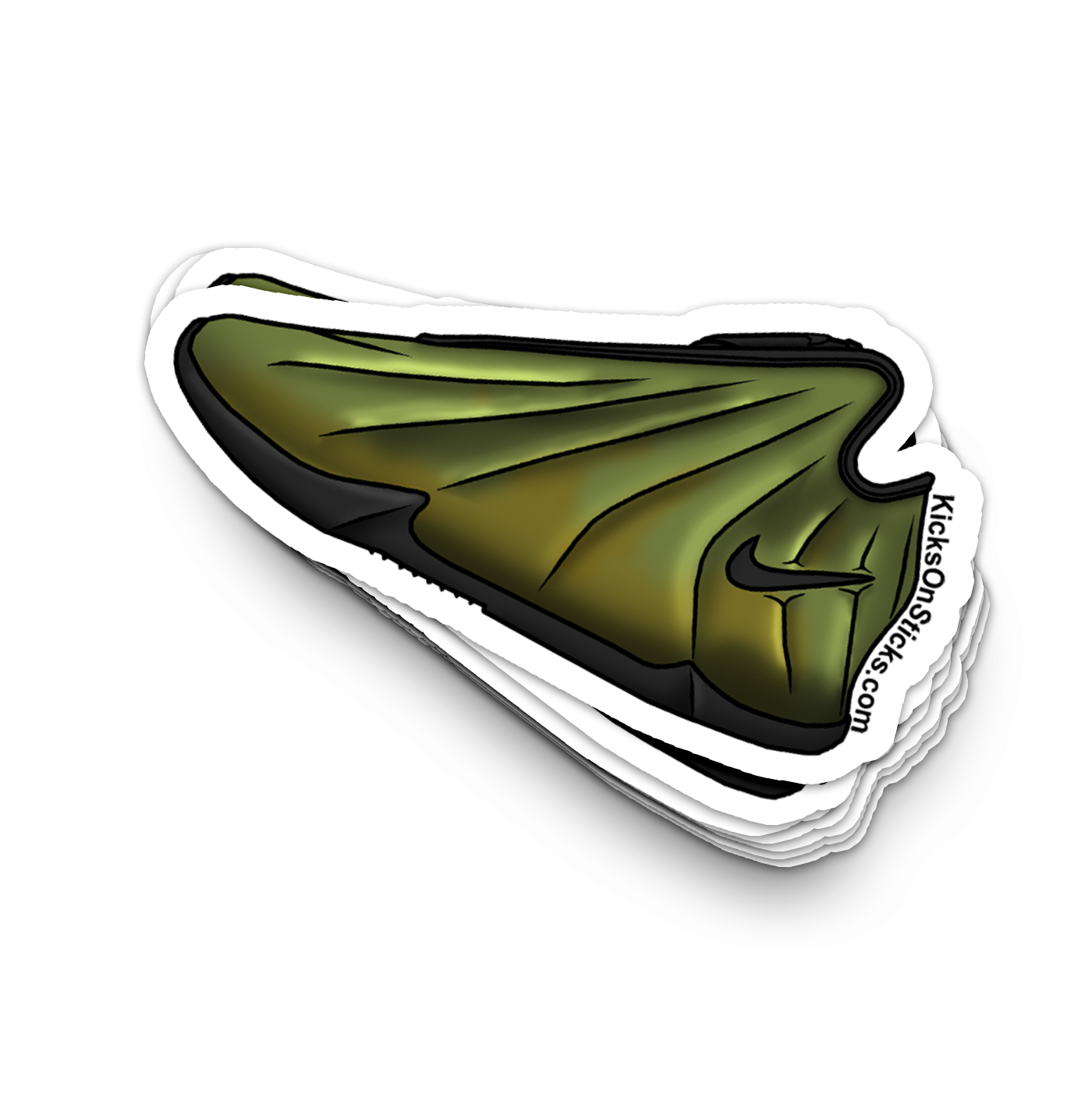 GT Future "DOAF Metallic Nova" Sneaker Sticker