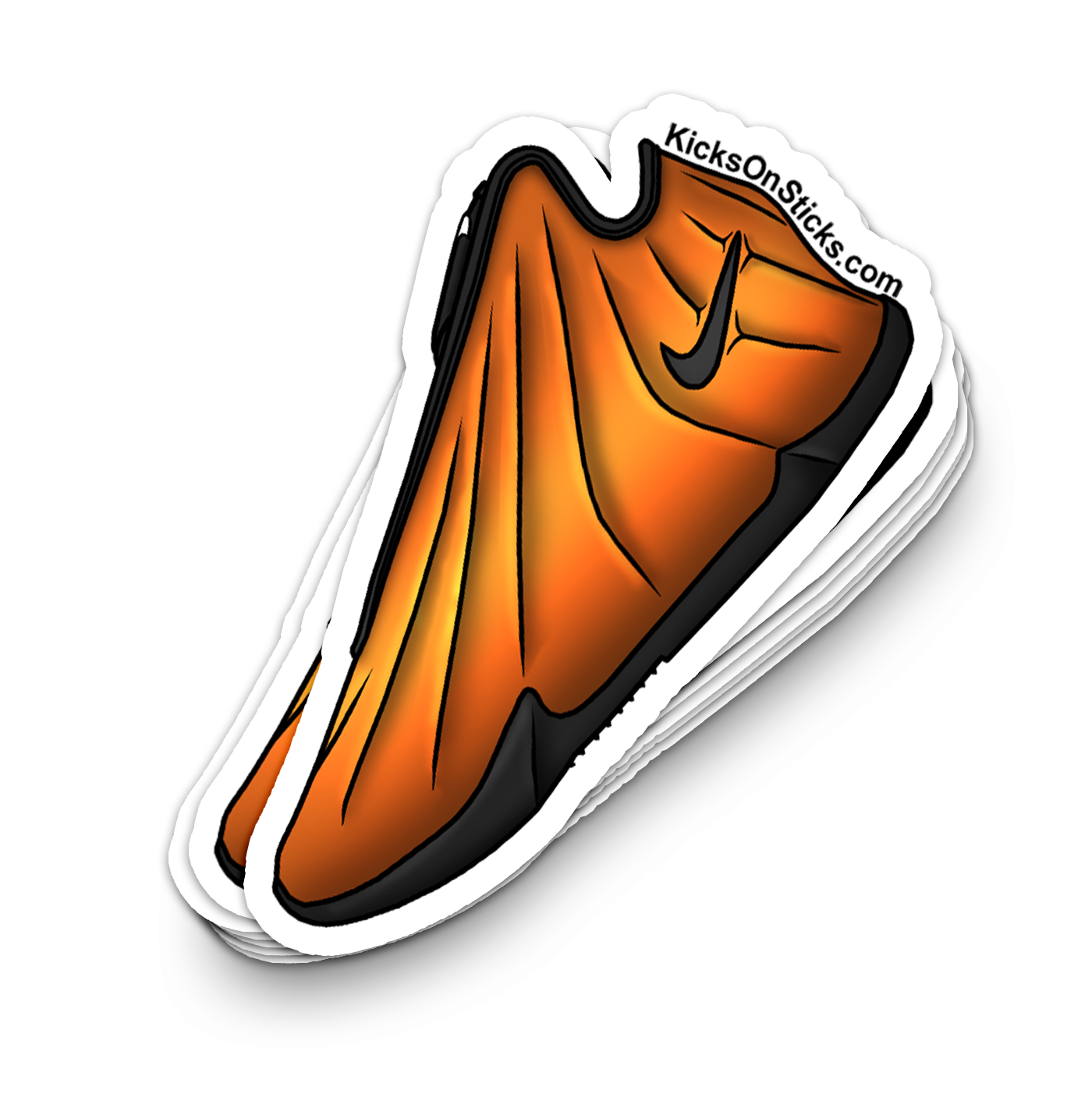 GT Future "Fire" Sneaker Sticker
