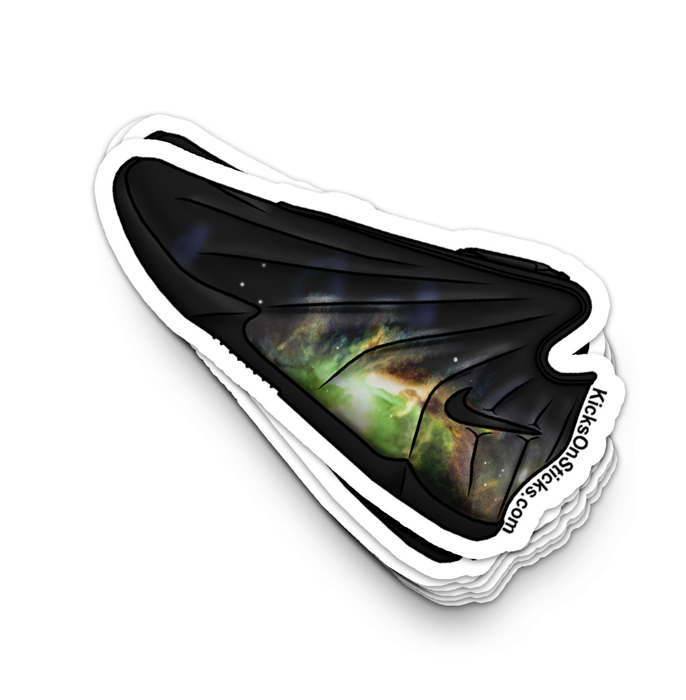 GT Future "Galaxy Aura" Sneaker Sticker