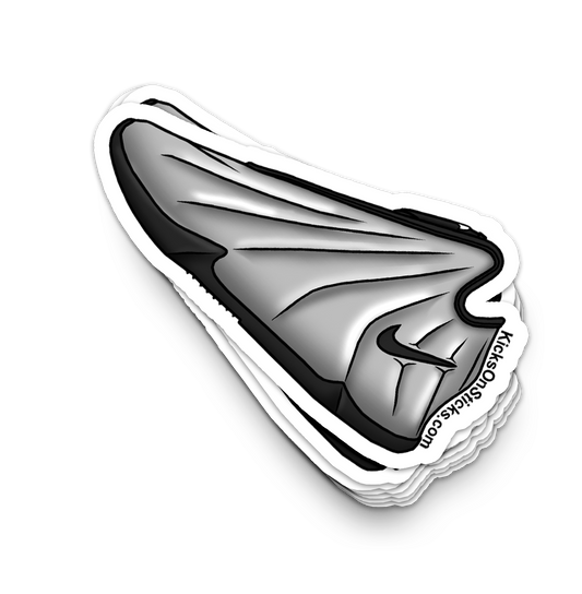 GT Future "Metallic Silver" Sneaker Sticker