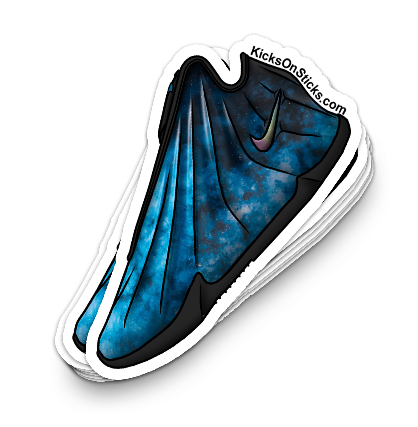 GT Future "Twin Galaxy" Sneaker Sticker