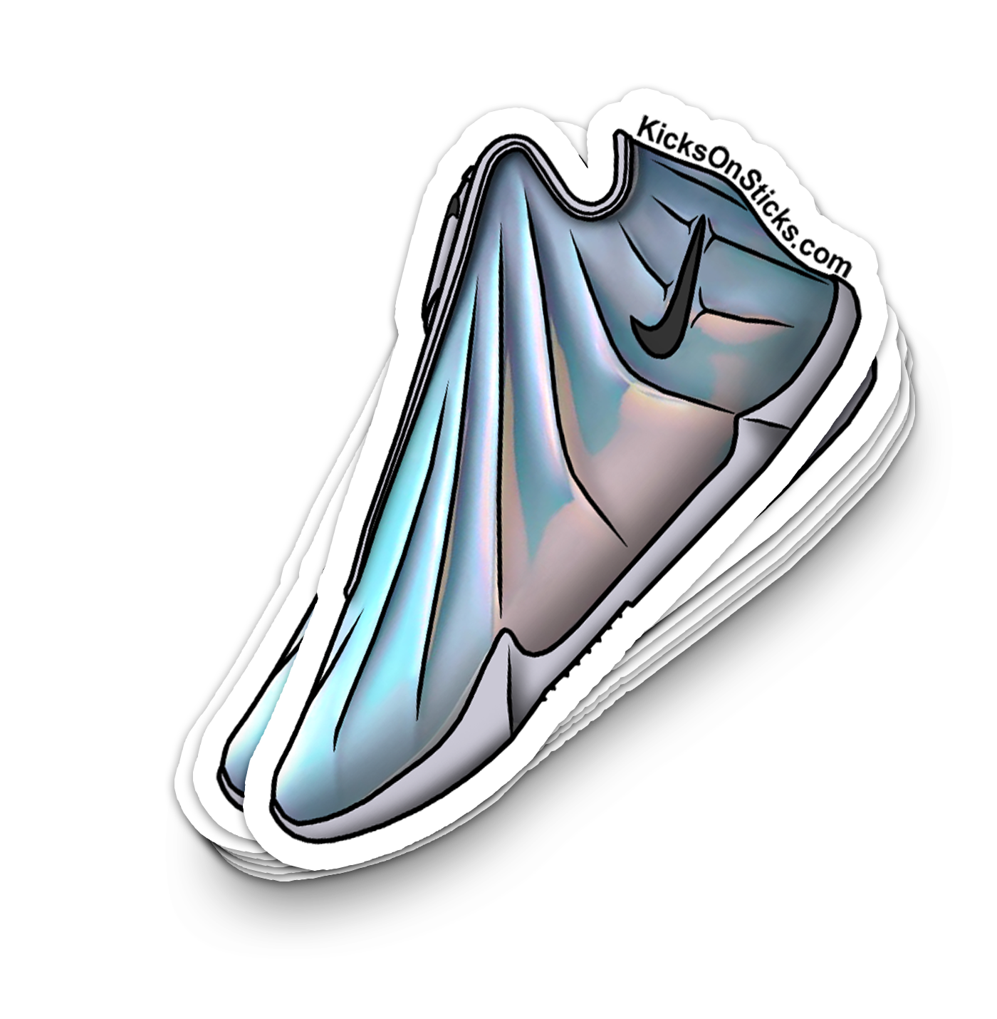 GT Future "Warning Label" Sneaker Sticker