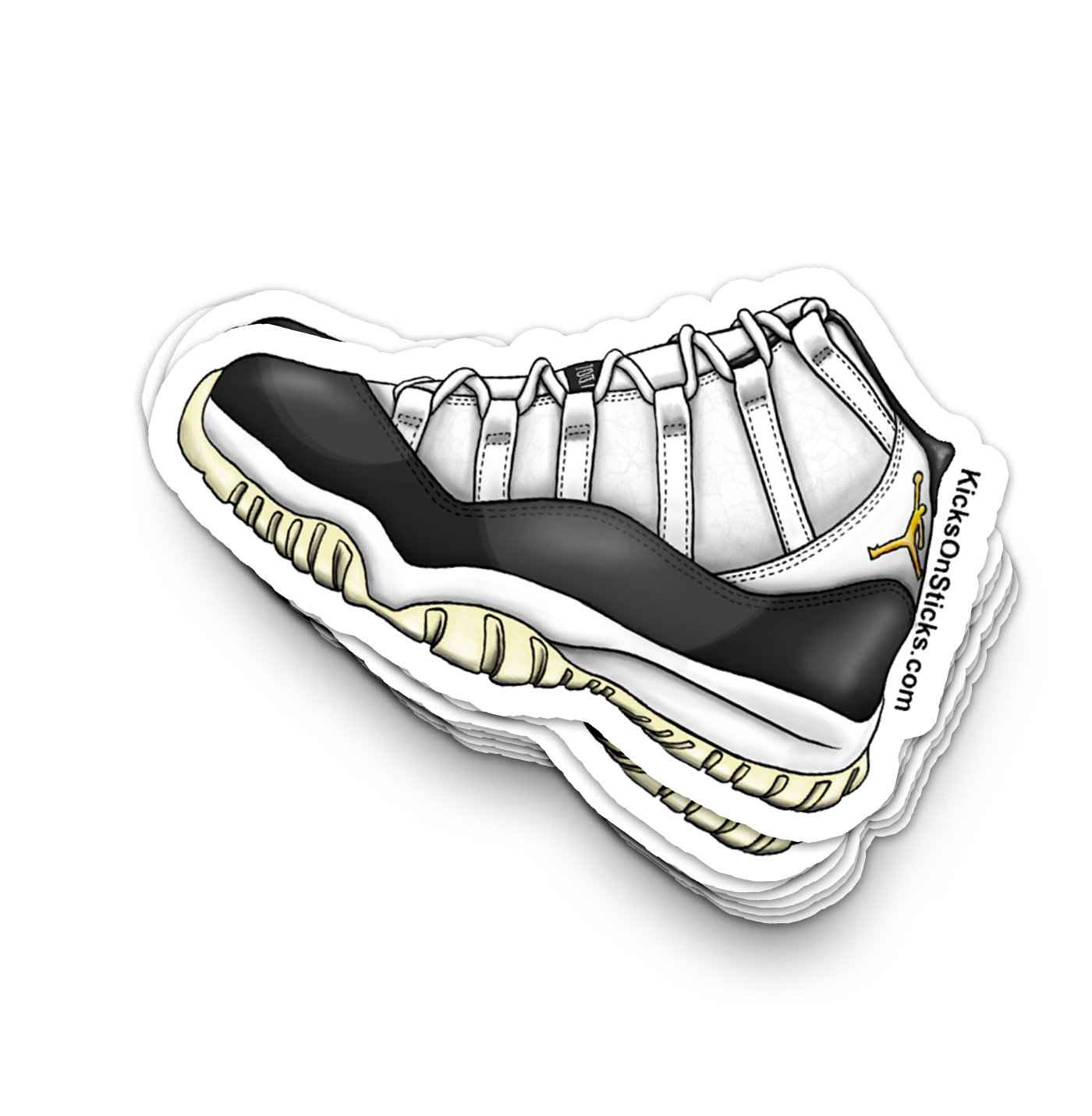 Jordan 11 "Gratitude" Sneaker Sticker