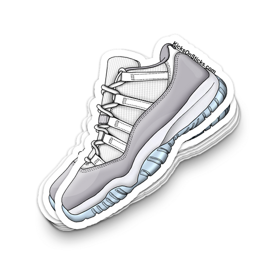 Jordan 11 Low "Cement Grey" Sneaker Sticker