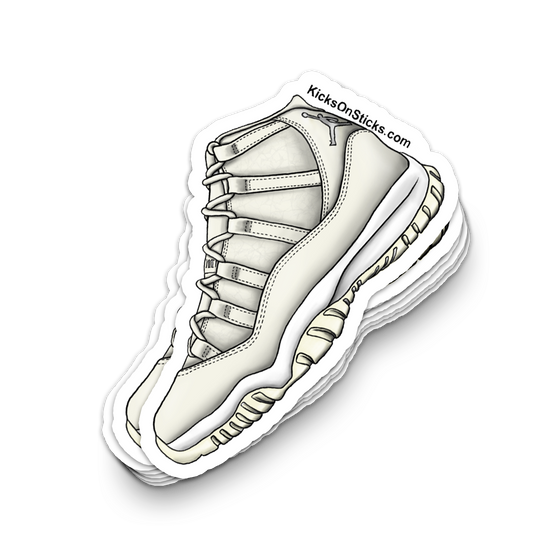 Jordan 11 "Pearl" Sneaker Sticker