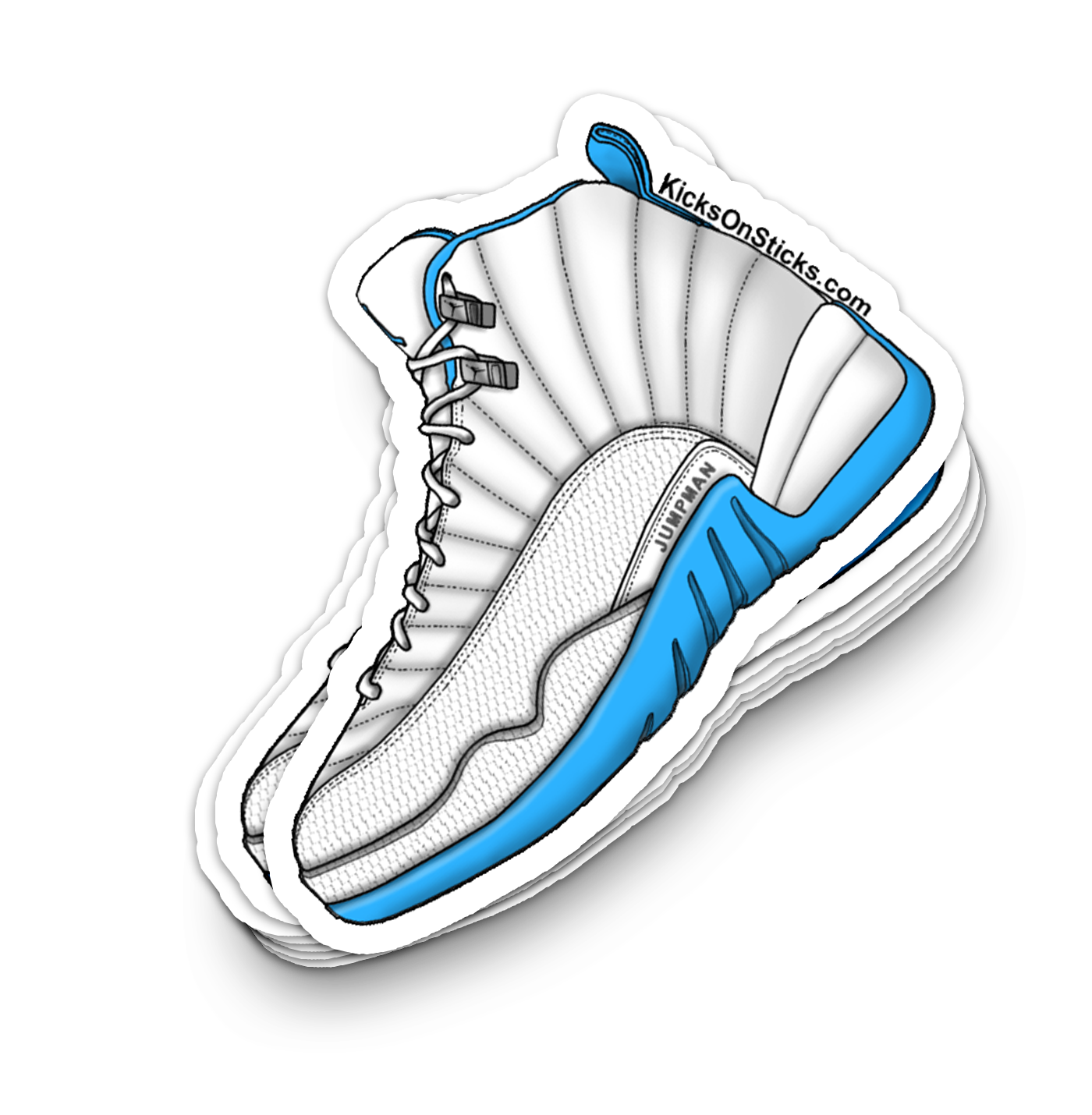 Jordan 12 "Melo" Sneaker Sticker