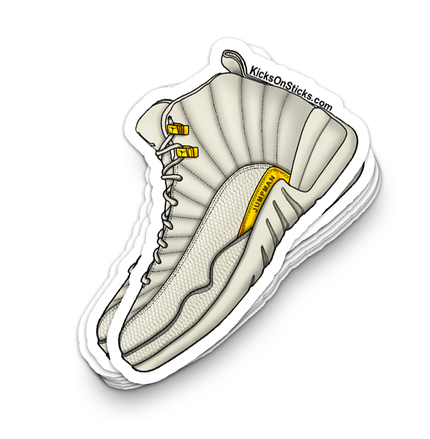 Jordan 12 "Phantom" Sneaker Sticker