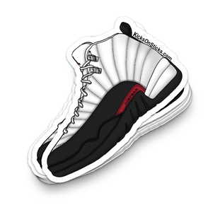 Jordan 12 "Red Taxi" Sneaker Sticker