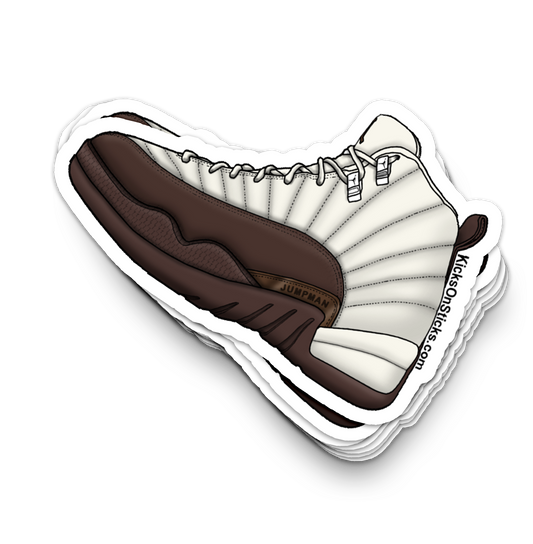 Jordan 12 Solefly Cafecito" Sneaker Sticker