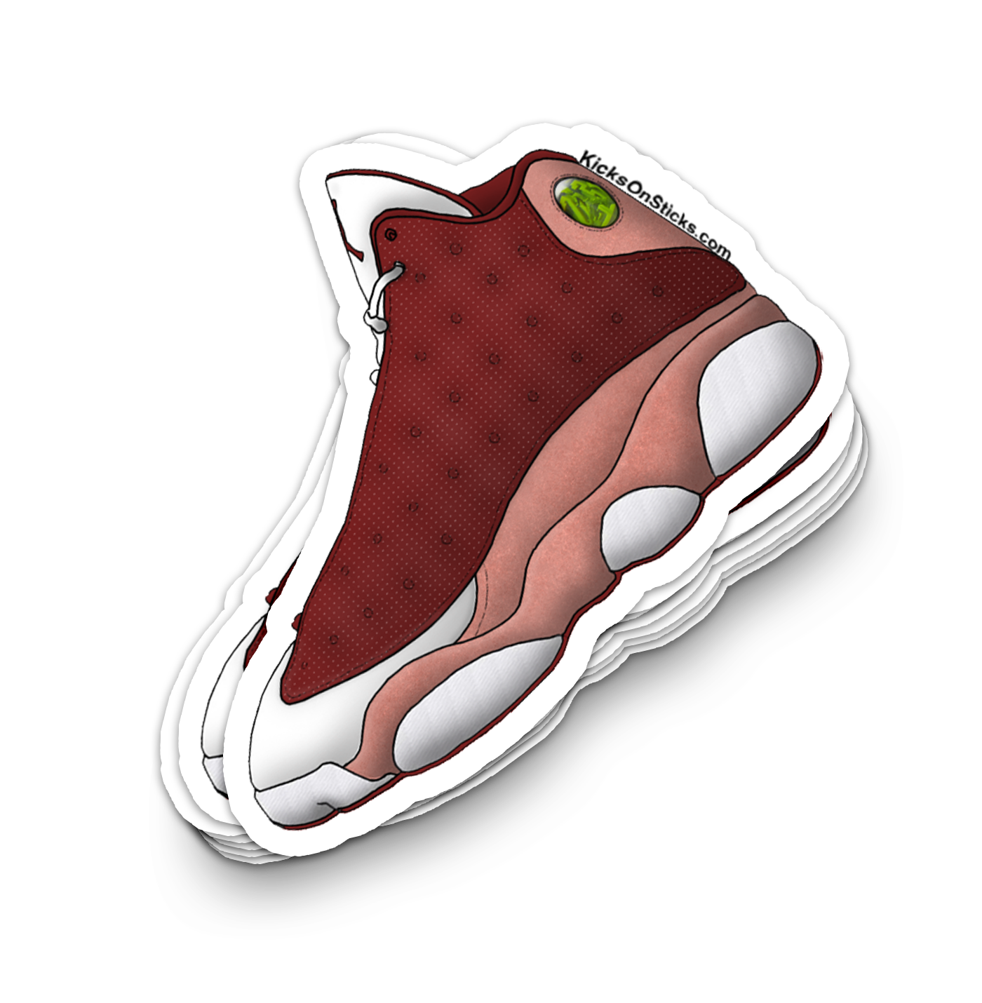 Jordan 13 "Dune Red" Sneaker Sticker