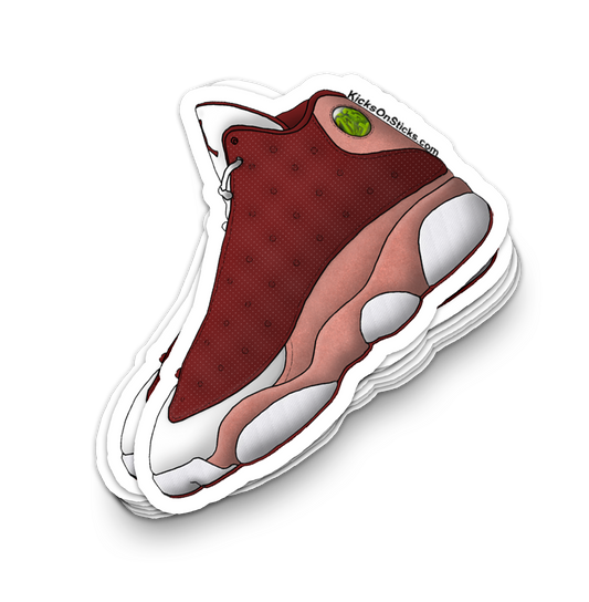 Jordan 13 "Dune Red" Sneaker Sticker