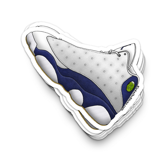 Jordan 13 "Midnight Navy" Sneaker Sticker