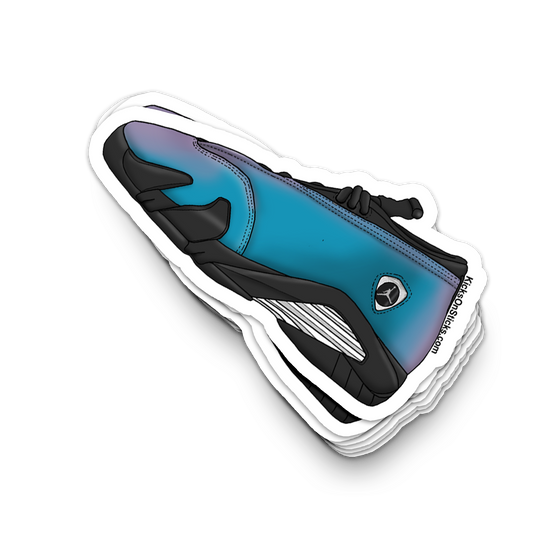 Jordan 14 "Love Letter" Sneaker Sticker