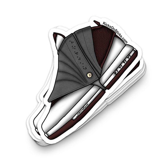 Jordan 16 "Cherrywood" Sneaker Sticker