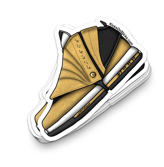 Jordan 16 "Ginger" Sneaker Sticker