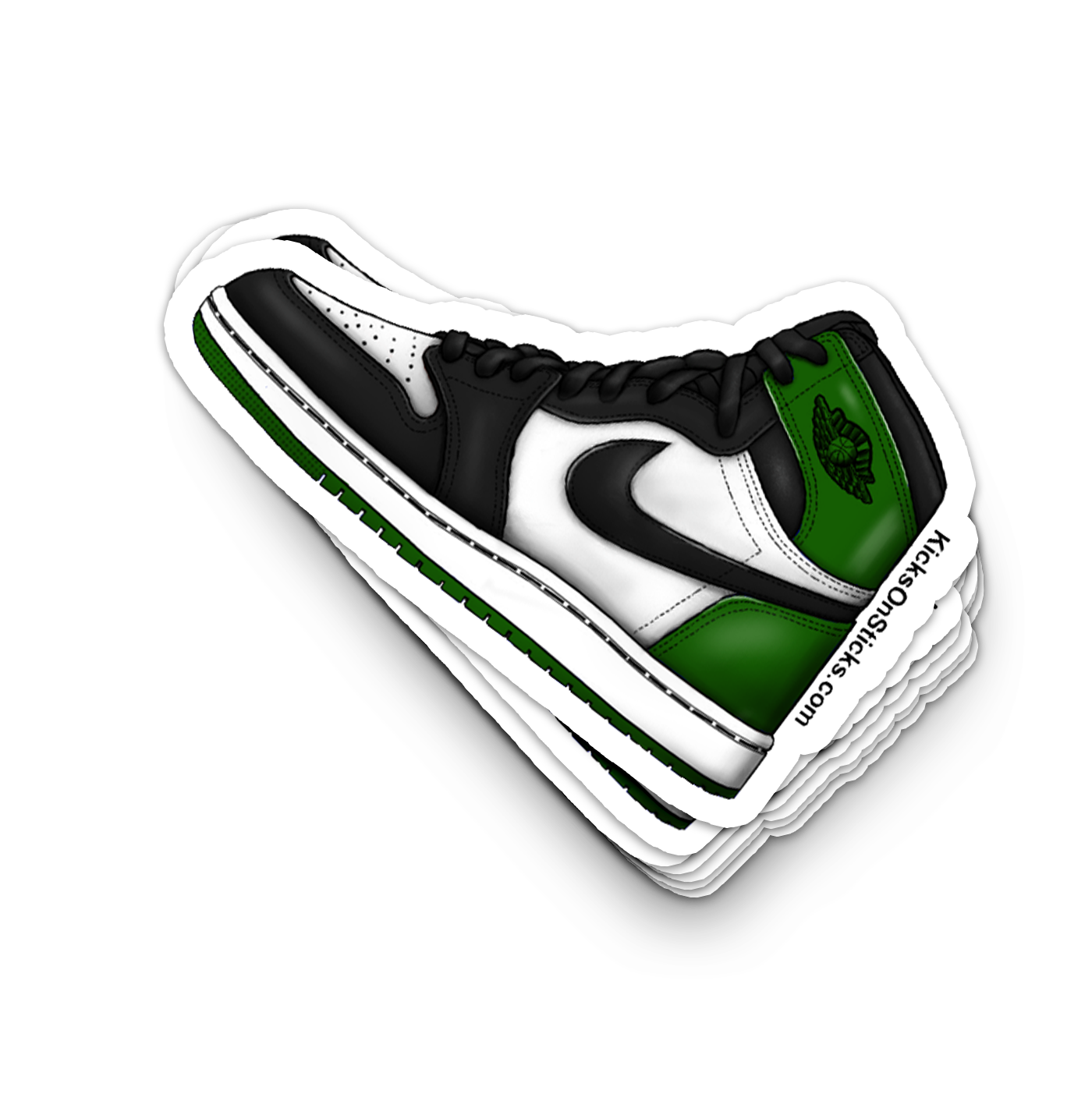 Jordan 1 "Celtics" Sneaker Sticker