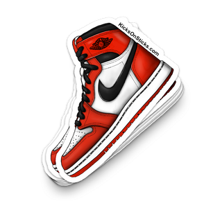 Jordan 1 "Chicago" Sneaker Sticker