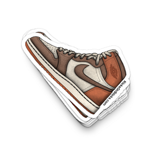 Jordan 1 "Dusted Clay" Sneaker Sticker