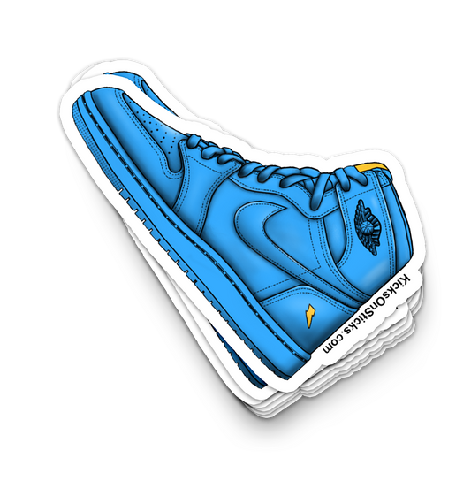 Jordan 1 "Gatorade Blue" Sneaker Sticker