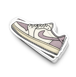 Jordan 1 Low "Atmosphere Grey" Sneaker Sticker