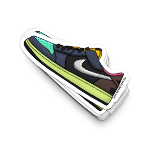 Jordan 1 Low "Biohackl" Sneaker Sticker