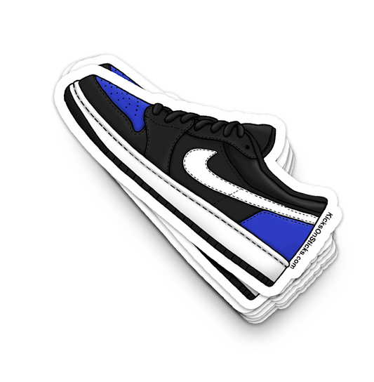 Jordan 1 Low "Game Royal Toe" Sneaker Sticker
