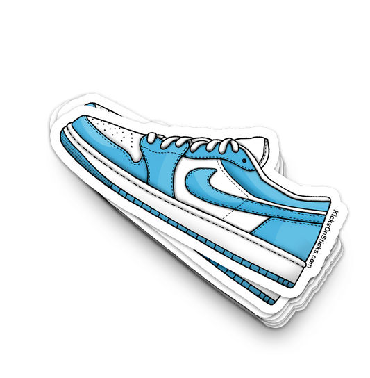 Jordan 1 Low "Legend Blue" Sneaker Sticker