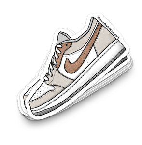 Jordan 1 Low "Legend Light Brown Archaeo Brown" Sneaker Sticker