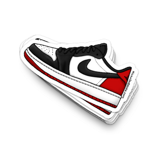 Jordan 1 Low "OG Black Toe" Sneaker Sticker