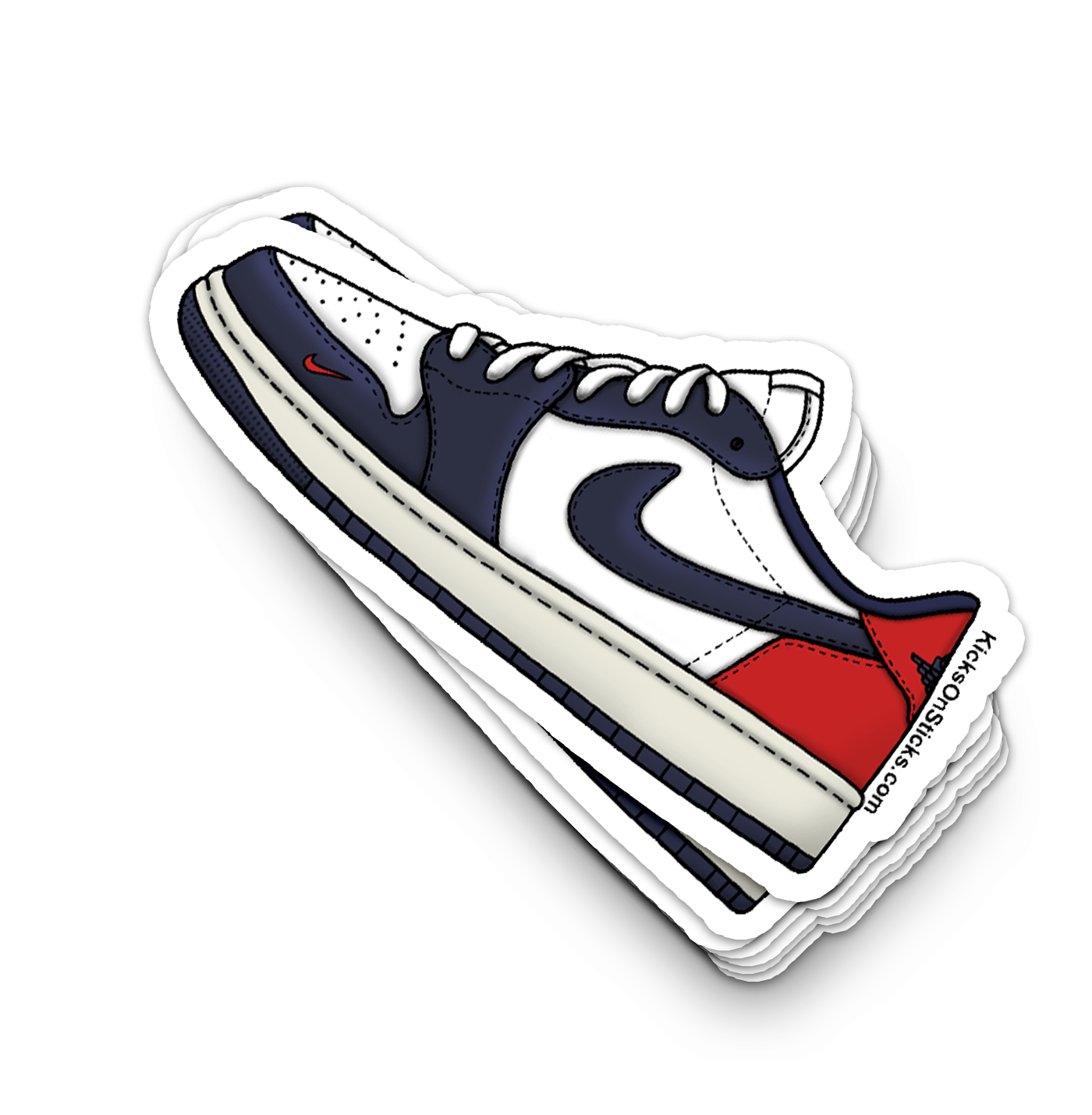Jordan 1 Low "OG Howard" Sneaker Sticker