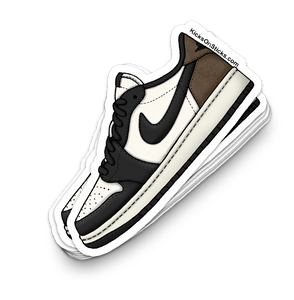 Jordan 1 Low "OG Mocha" Sneaker Sticker