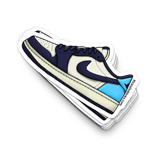 Jordan 1 Low "OG Obsidian" Sneaker Sticker