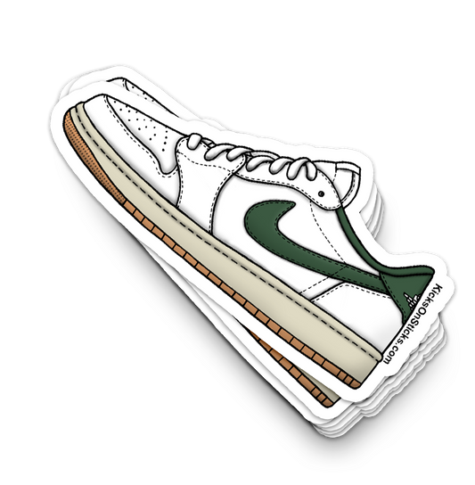 Jordan 1 Low "OG Oxidized Green" Sneaker Sticker