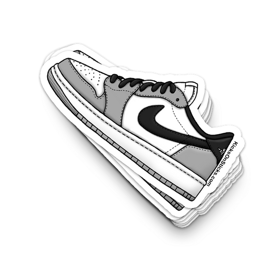 Jordan 1 Low "OG Wolf Grey" Sneaker Sticker