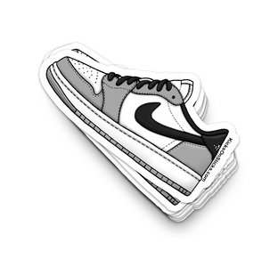 Jordan 1 Low "OG Wolf Grey" Sneaker Sticker