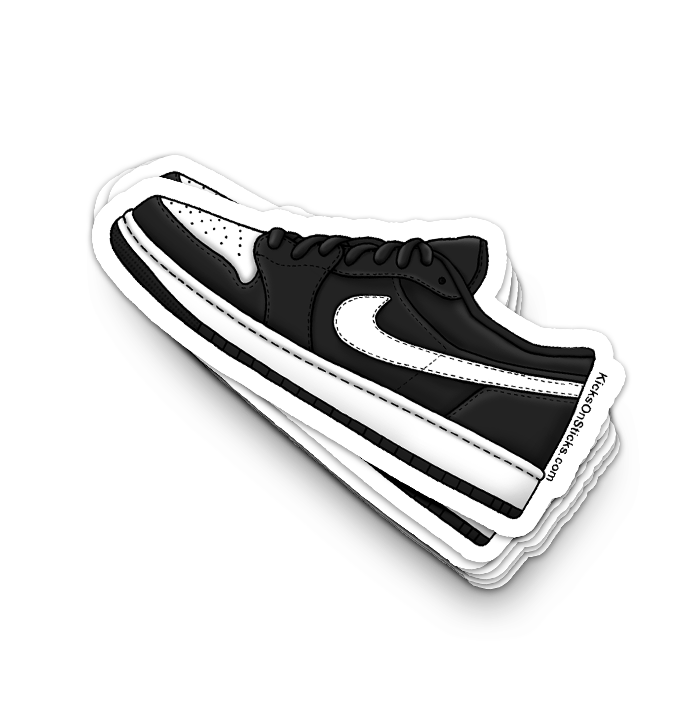 Jordan 1 Low "Orca" Sneaker Sticker