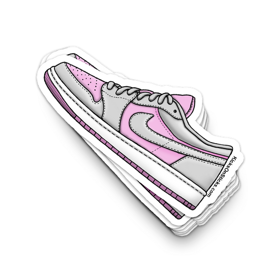 Jordan 1 Low "Orchid Pink" Sneaker Sticker